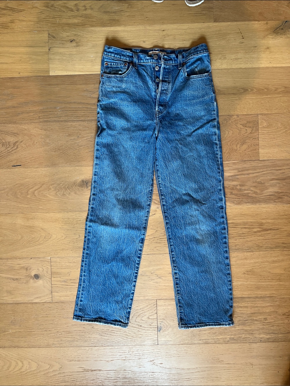Levi's Ribcage Straight Ankle Jeans